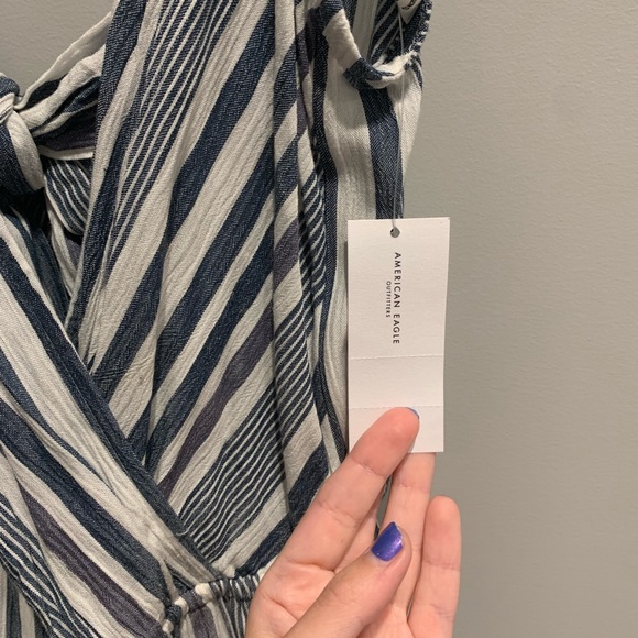 American Eagle Romper with Tie Back - Picture 3 of 6